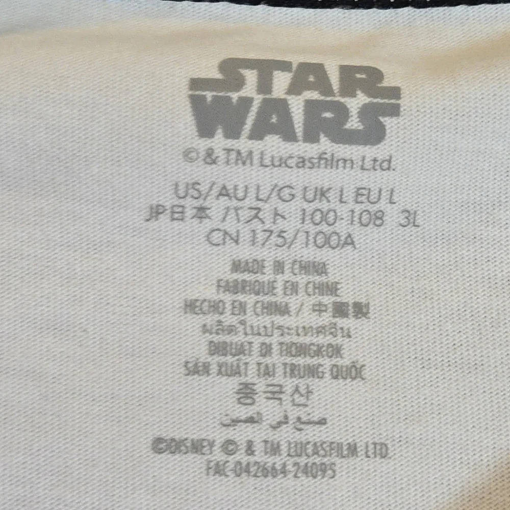 Women's Star Wars Logo Stormtrooper Inspired White Graphic T-Shirt Size - Picture 4 of 8